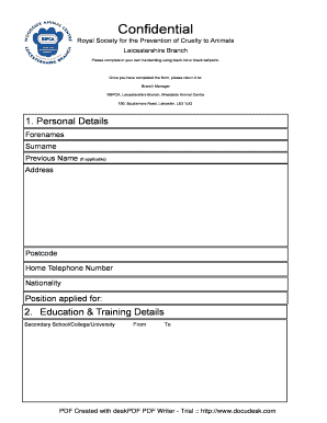 Form preview