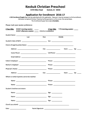 Form preview
