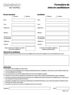 Formulaire de mise en candidature - bgestiondesartsbbcomb