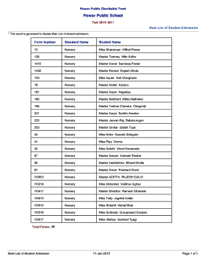 Form preview