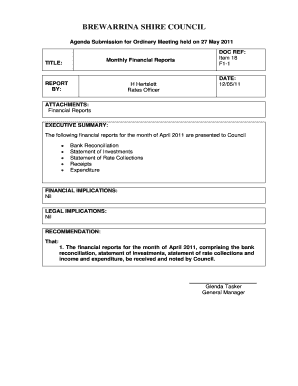 Bank reconciliation statement questions and answers pdf - The following financial reports for the month of April 2011 are presented to Council - brewarrina nsw gov