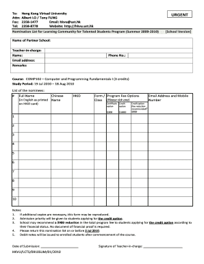 Form preview