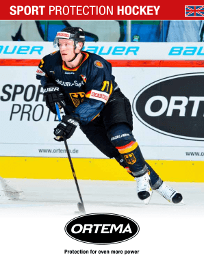 SPORT PROTECTION HOckey - bORTEMAb - ortema