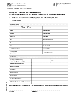 Form preview