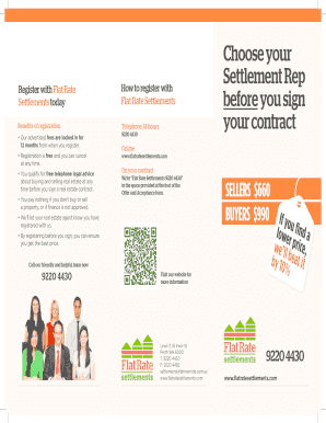 Register with Flat Rate