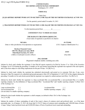 Washington DC 20549 - bradiantcreationsgroupbbcomb