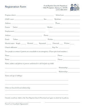 Form preview