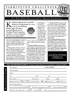 FARMINGTON CHALLENGER BASEBALL - challengerbaseball