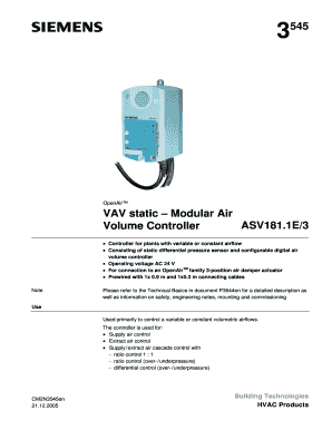 VAV static Modular Air