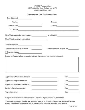 lwsd field trip form