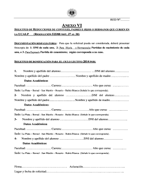 UCALP Family Discount Request Form