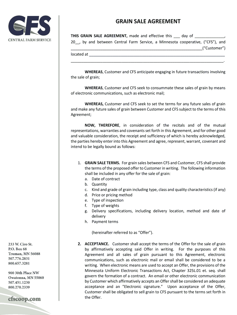 cfs cash bids Preview on Page 1