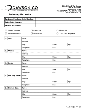 Form preview