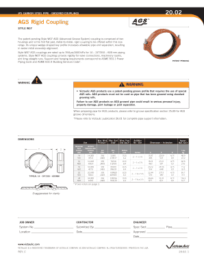 2002 AGS Rigid Coupling TM - TUVALCA