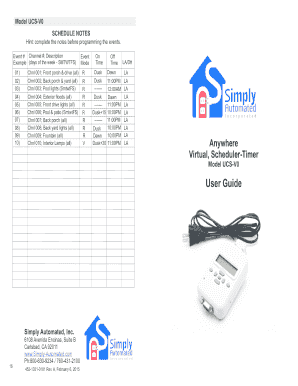 Anywhere Virtual Scheduler-Timer - Simply Automated