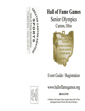 fillable online halloffamegames booklet and pamphlet template for small booklet template