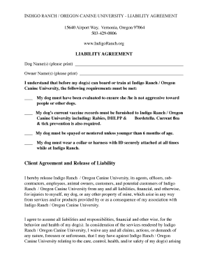 Act aditional contract inchiriere pdf - Indigo Ranch Liability Form - indigoranch