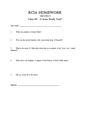 RCIA Homework - St Peter Catholic Church - stpetergreeley