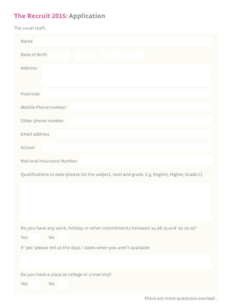 Form preview