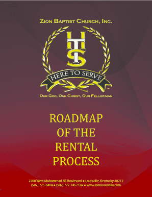 Zion Baptist Church, Inc. - Building Use Request Form. Zion Baptist Church, Inc.