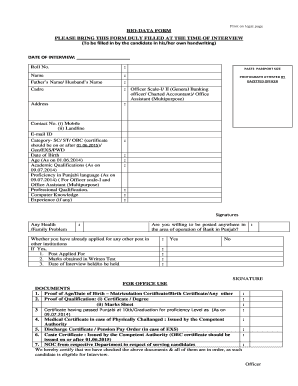 Form preview