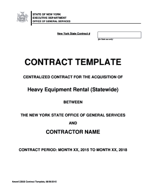 general service contract template