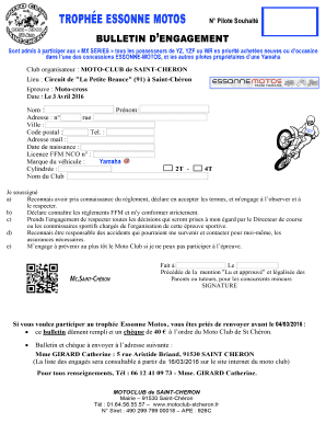 MOTO-CLUB DE St CHERON