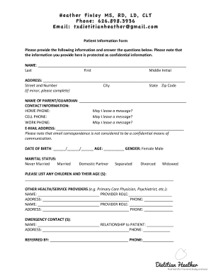 Form preview