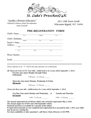 Form preview
