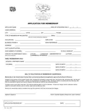 Good phone message greetings - Membership Application Rev 1/15 - vsicc