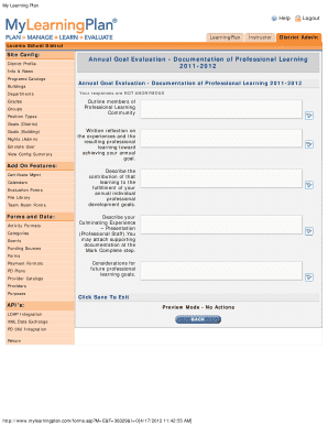 Form preview