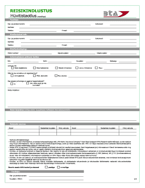 Travel Insurance Claim Form