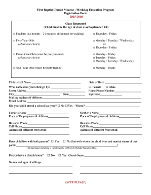 Form preview