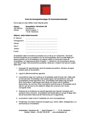Klicka h r f r att l sa v rt kommissionsavtal - SmartaSaker