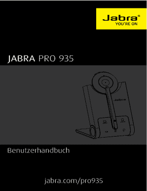 jabra pro 935 bedienungsanleitung