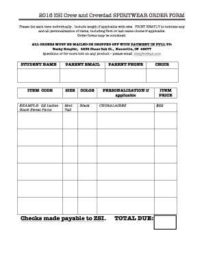 Form preview