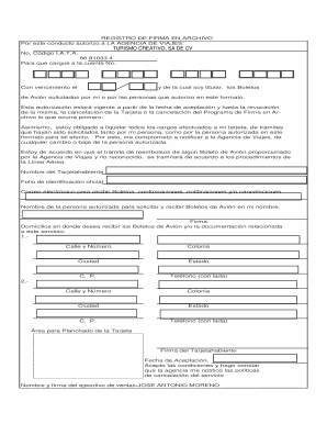fillable online formato firma
