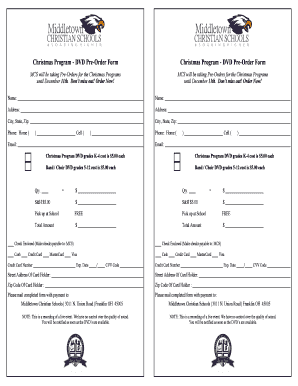 Form preview