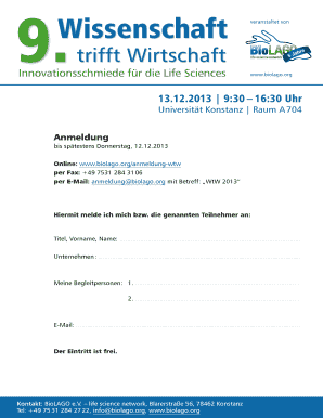 9 trifft Wirtschaft Wissenschaft - toolpointch