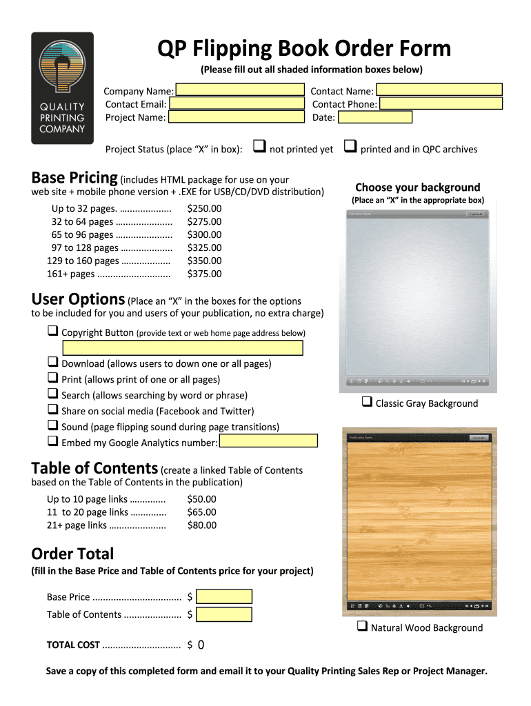 Form preview