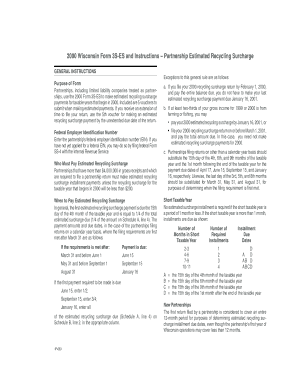 2000 Wisconsin Form 3S-ES