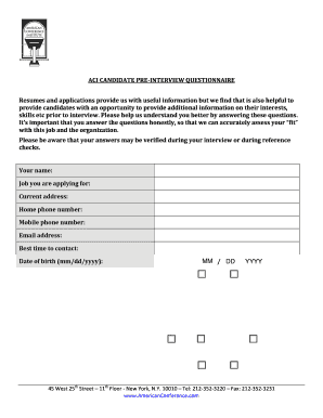 Form preview
