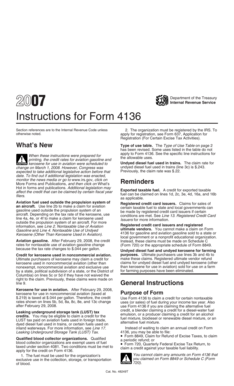 Instructions for Form 4136