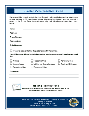 Palm Beach County Zoning Division Newsletter