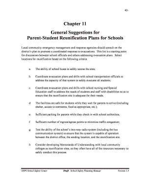 Washington Student Release Form