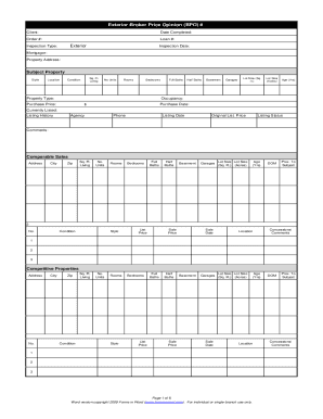 Form preview picture