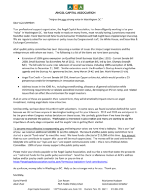 Angel Capital Association Contribution Form