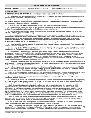 Acceptable Use Policy Agreement