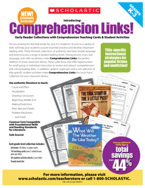 Comprehension Links Order Form