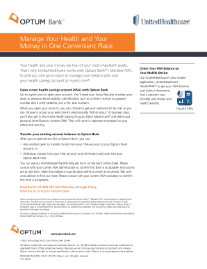 Health Savings Account Rollover Form